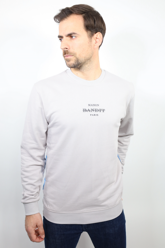 Sweatshirt "Zodiac Odyssey" – Aventure Zodiaque-Gris